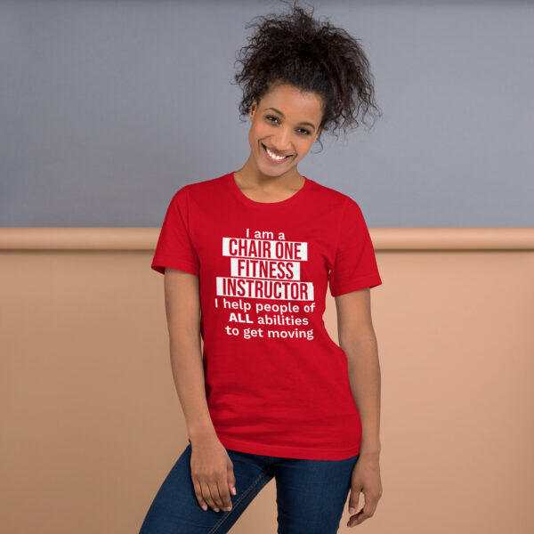 Chair One Fitness – I Provide Tee - Red