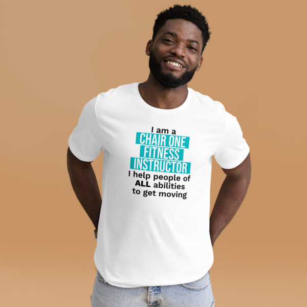 Chair One Fitness – I Provide Tee - White - Image 2