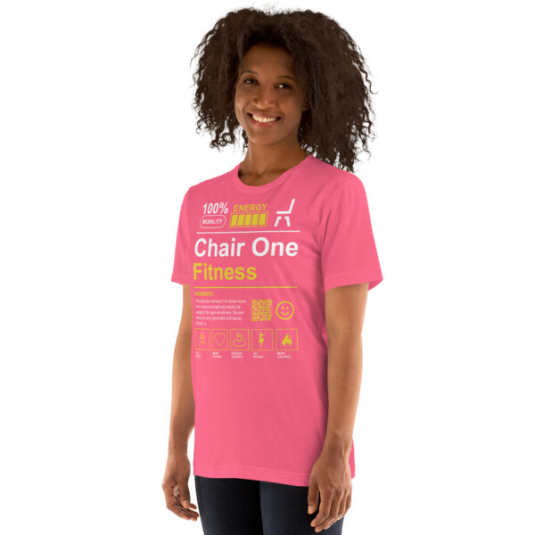 100% Mobility Tee – Pink - Image 2