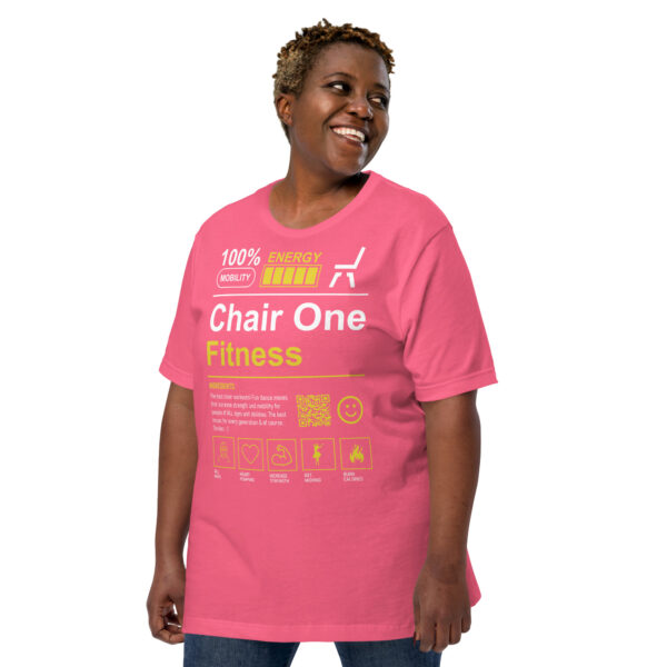 100% Mobility Tee – Pink - Image 3