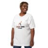 Chair One Fitness – Logo T – White & Floral - Image 2